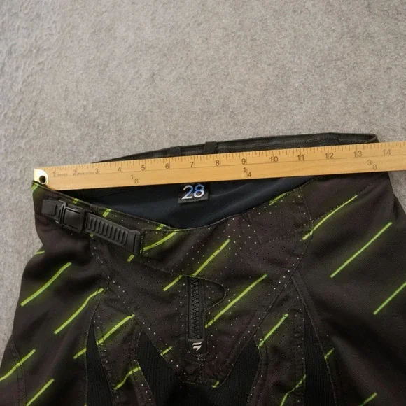 Shift Racing Faction Pants Mens 28 Black MX Motocross Dirt Bike Motorcycle - Picture 7 of 12